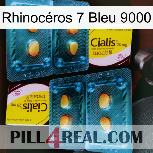 Rhinocéros 7 Bleu 9000 cialis5